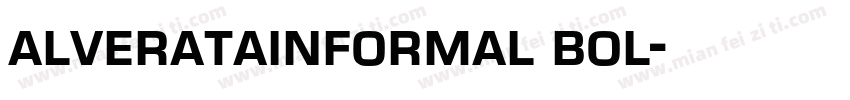 alveratainformal bol字体转换